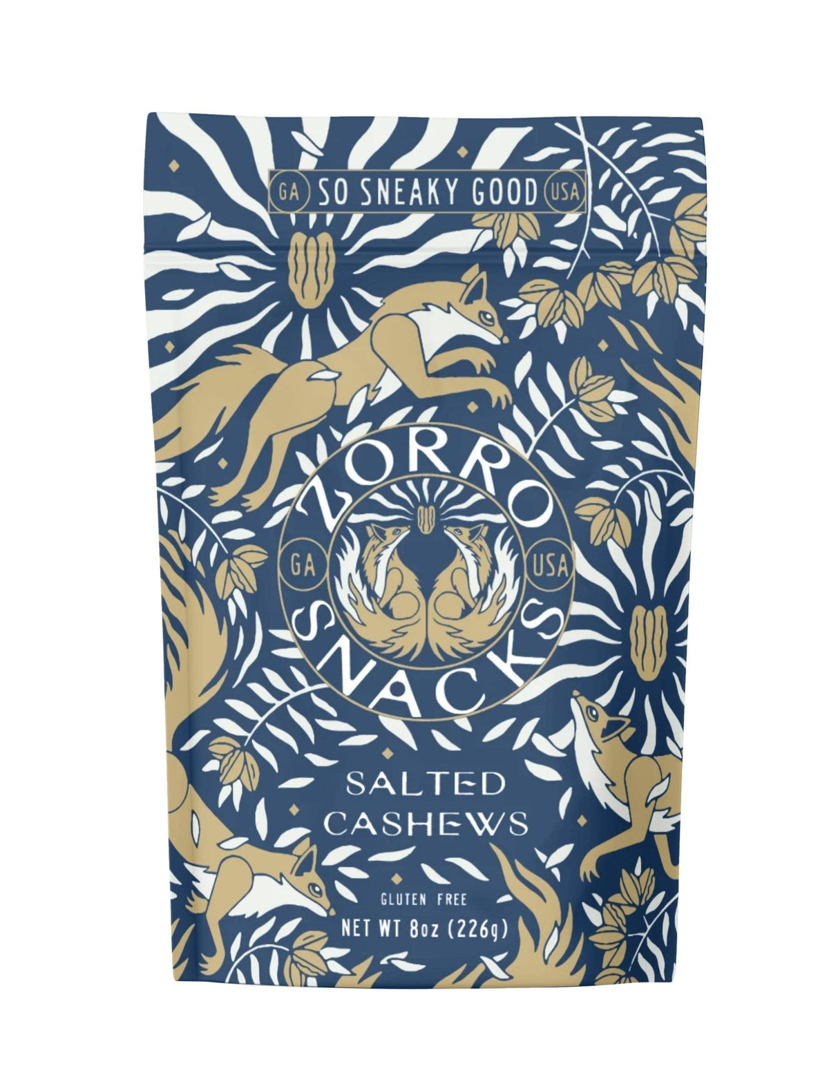 Salted Cashews - Blue/Gold