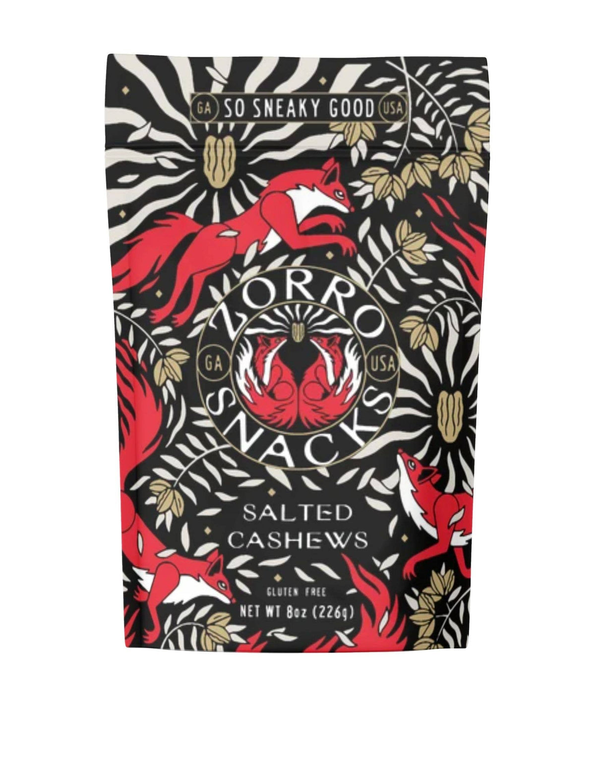 Salted Cashews - Black/Red