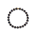 Follow Your Heart Bracelet-Onyx/Gold