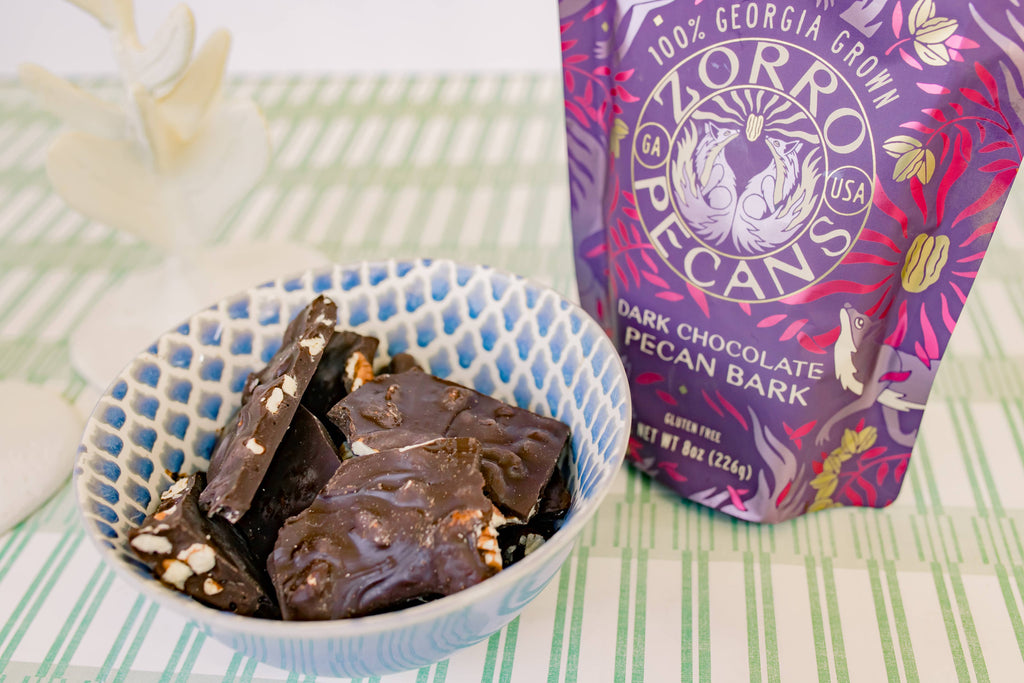 Dark Chocolate Pecan Bark