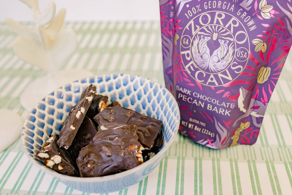 Dark Chocolate Pecan Bark