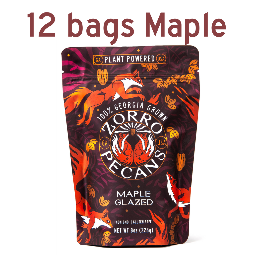 Maple Glazed Pecans