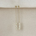 Baroque Pearl Drop Earrings