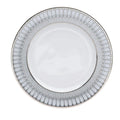 Philippe Deshoulieres Acrcades Grey Dinner Plate in Platnium