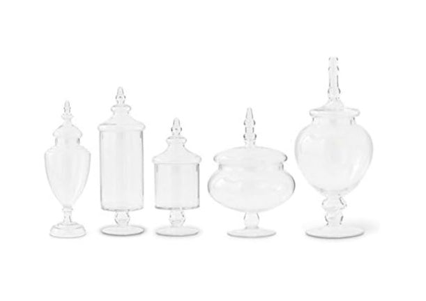 Clear Glass Containers