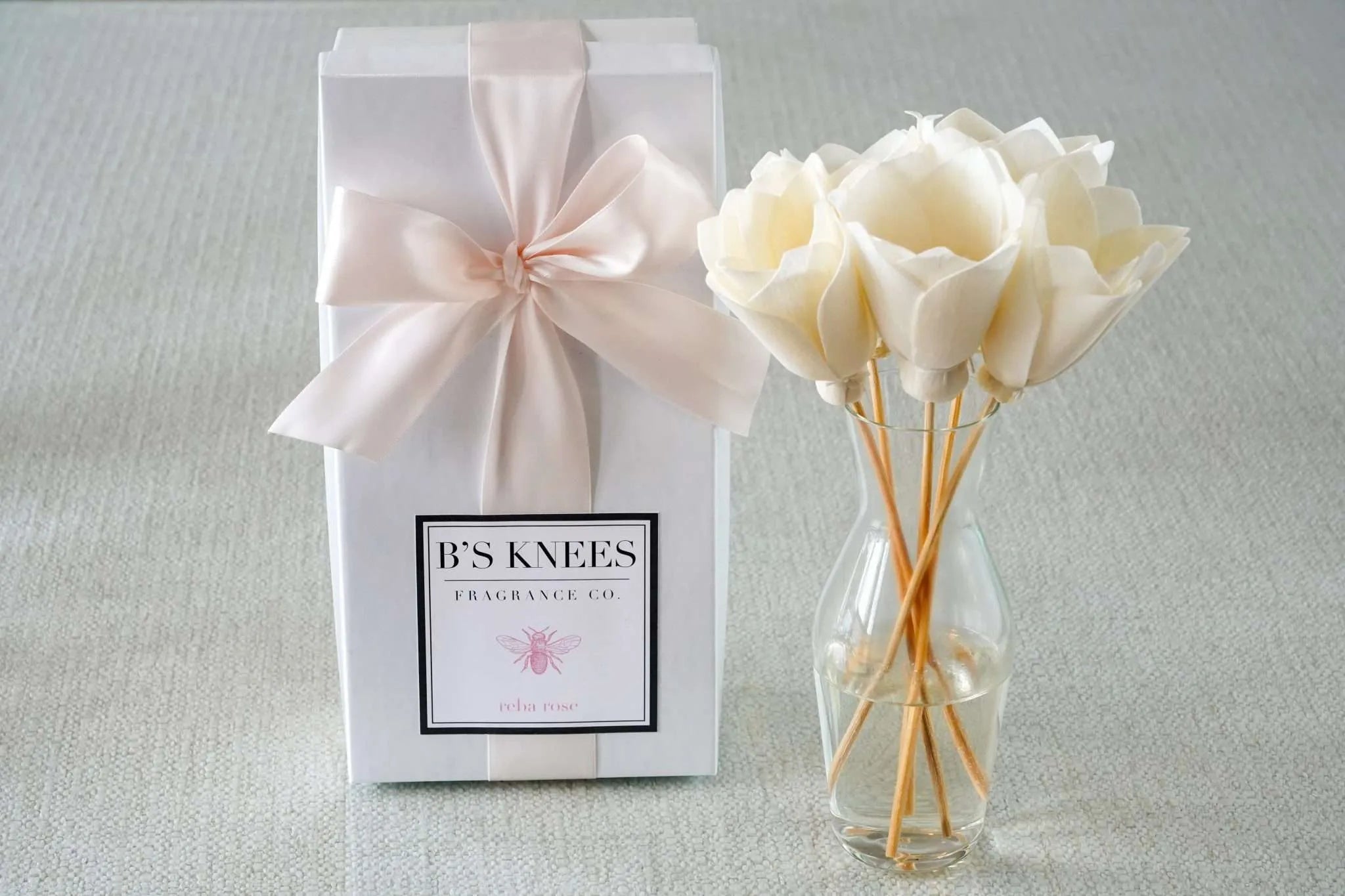 Classic Natural Reed Diffusers - Reba Rose