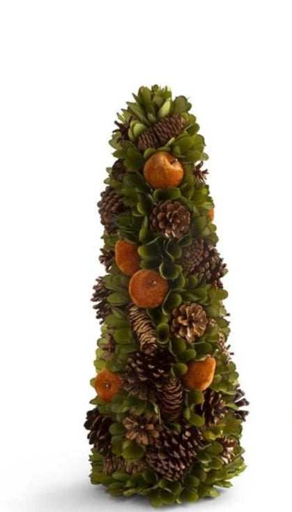 Rusty Apple & Pinecone Trees - Small