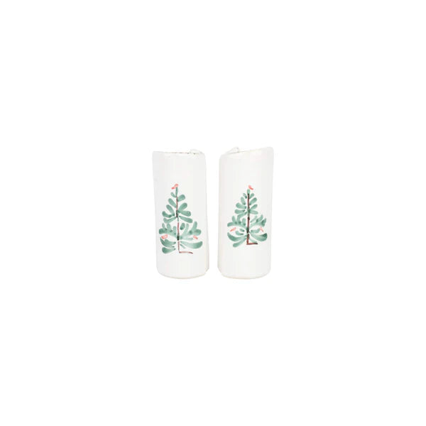 Vietri Lastra Holiday Salt & Pepper