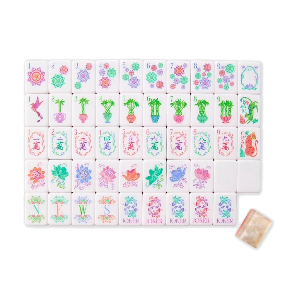 Pearlescent Mahjong Tiles