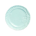 Vietri Pietra Fiori Aqua Salad Plate
