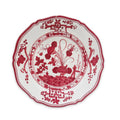 VIDA Faenza 11" Dinner Plate Set of 4 (White and Red)