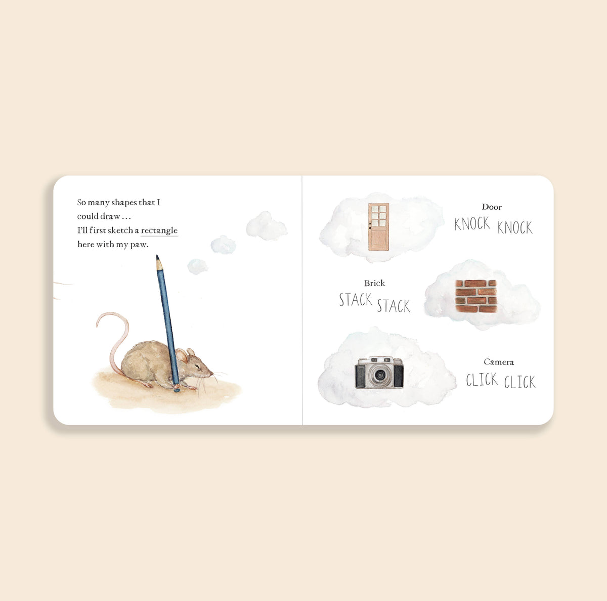 Scribble Scrabble: A Board Book of First Words