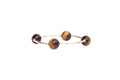 12mm Tiger's Eye Silver Blessing Bracelet
