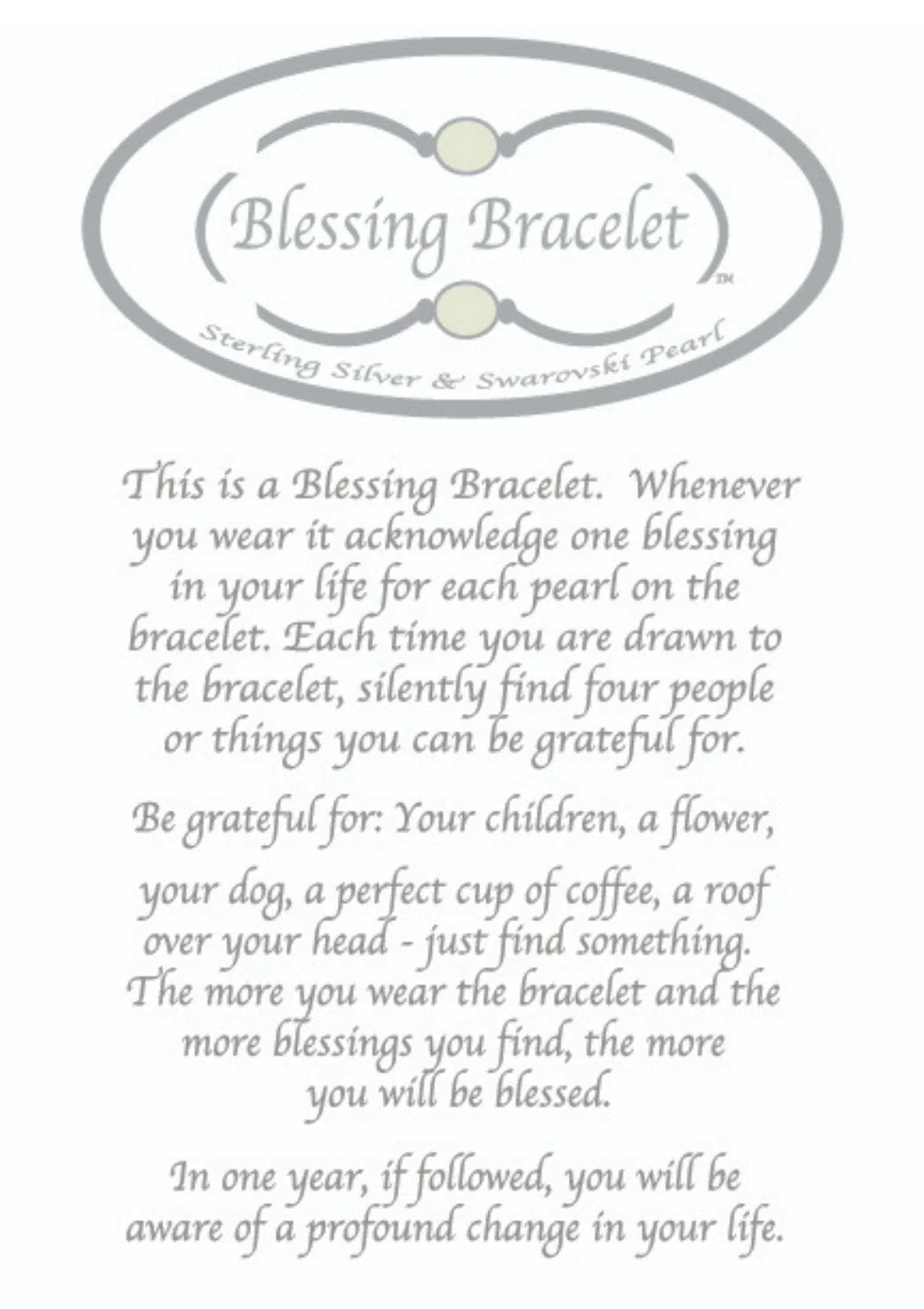8mm Gold Pearl Blessing Bracelet