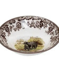 Spode Woodland Black Bear Cereal Bowl