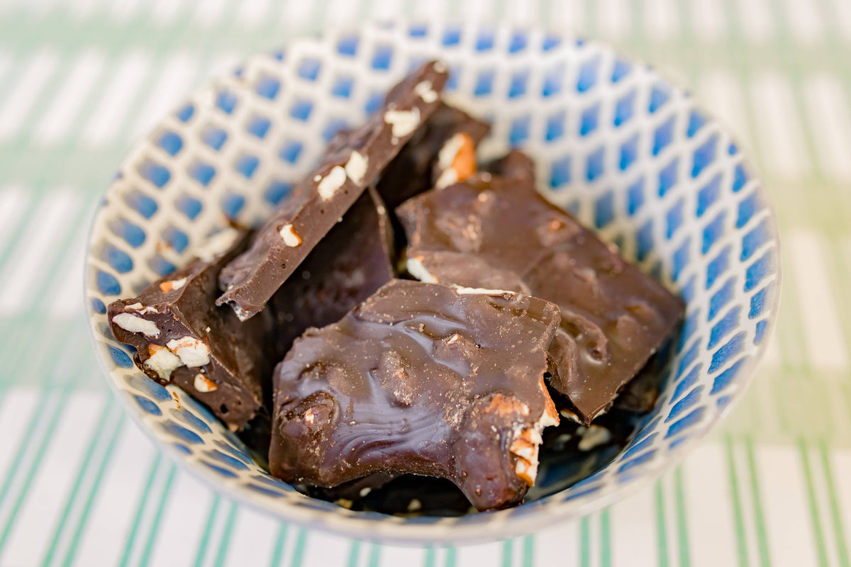 Dark Chocolate Pecan Bark