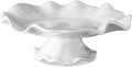 VIDA Havana Pedestal Cake Plate- White