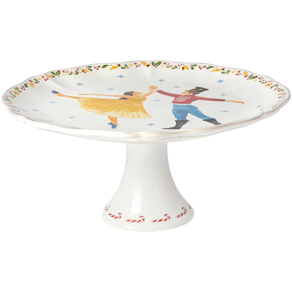 Casafina The Nutcracker Cake Plate
