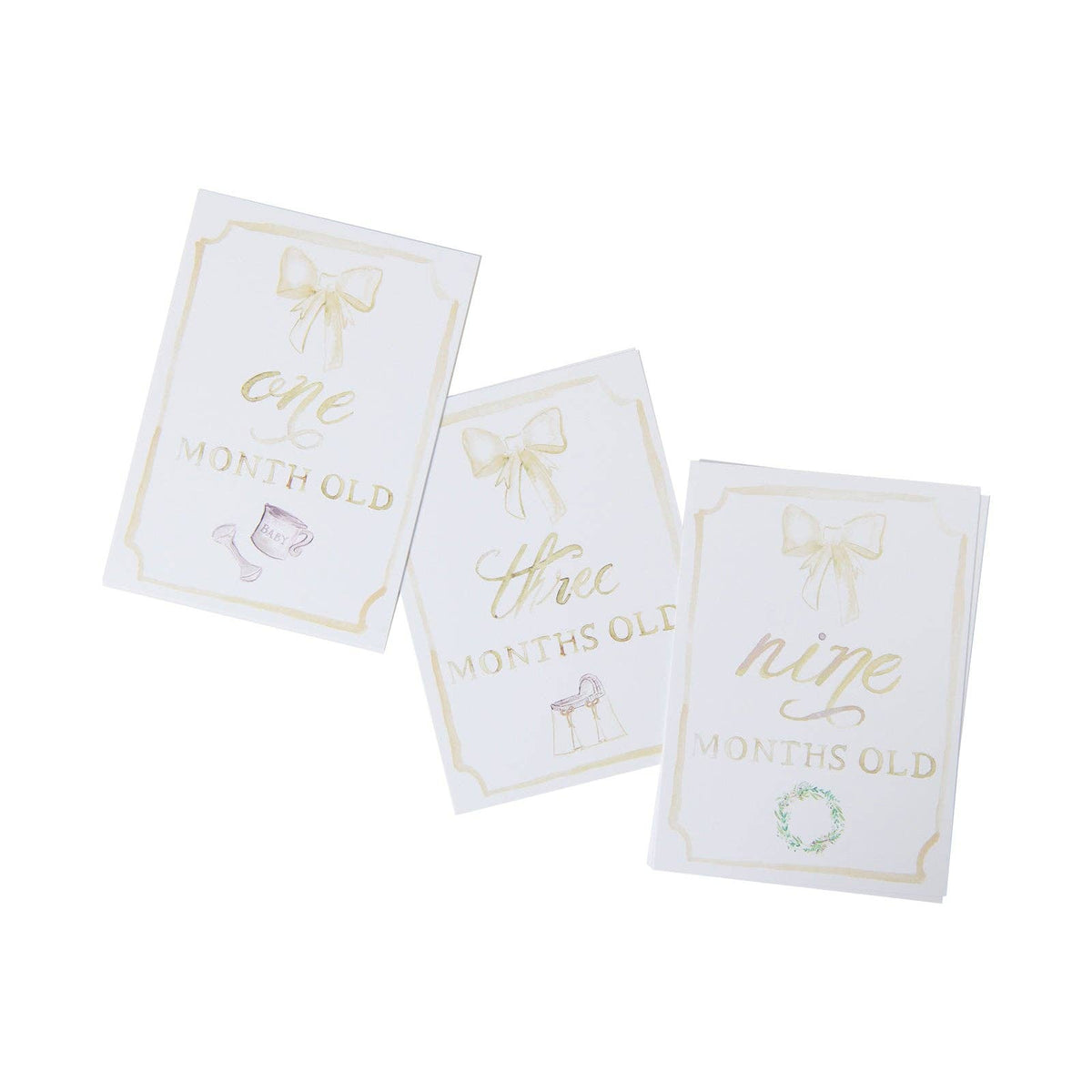 Monthly Milestone Card Set