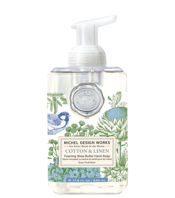 cotton & linen pump soap