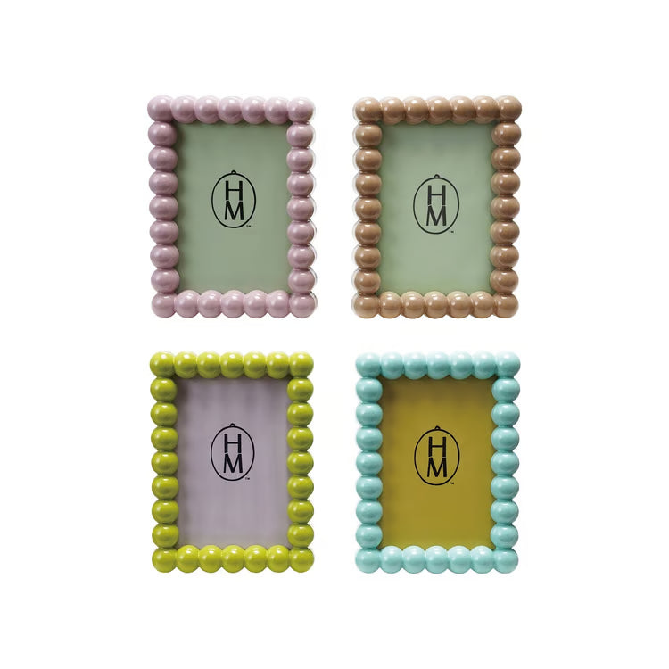 Colorful Bubble Picture Frames 5x7