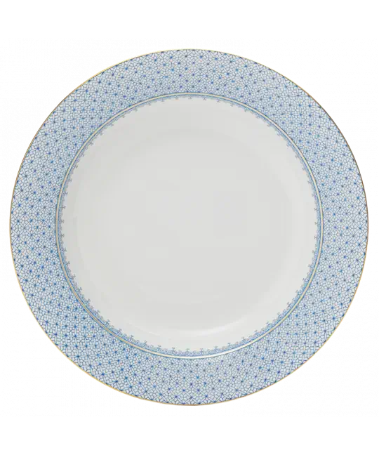 Mottahedeh Cornflower Lace Soup Plate