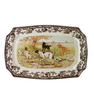 Spode Woodland All Dog Platter 17.5"