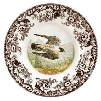 Spode Woodland Falcon Salad Plate