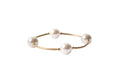 12mm White Pearl Gold Blessing Bracelet