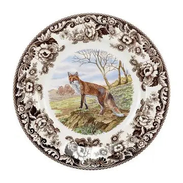Spode Woodland Red Fox Dinner Plate