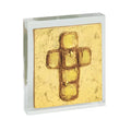Gold Cross Acrylic Plaque