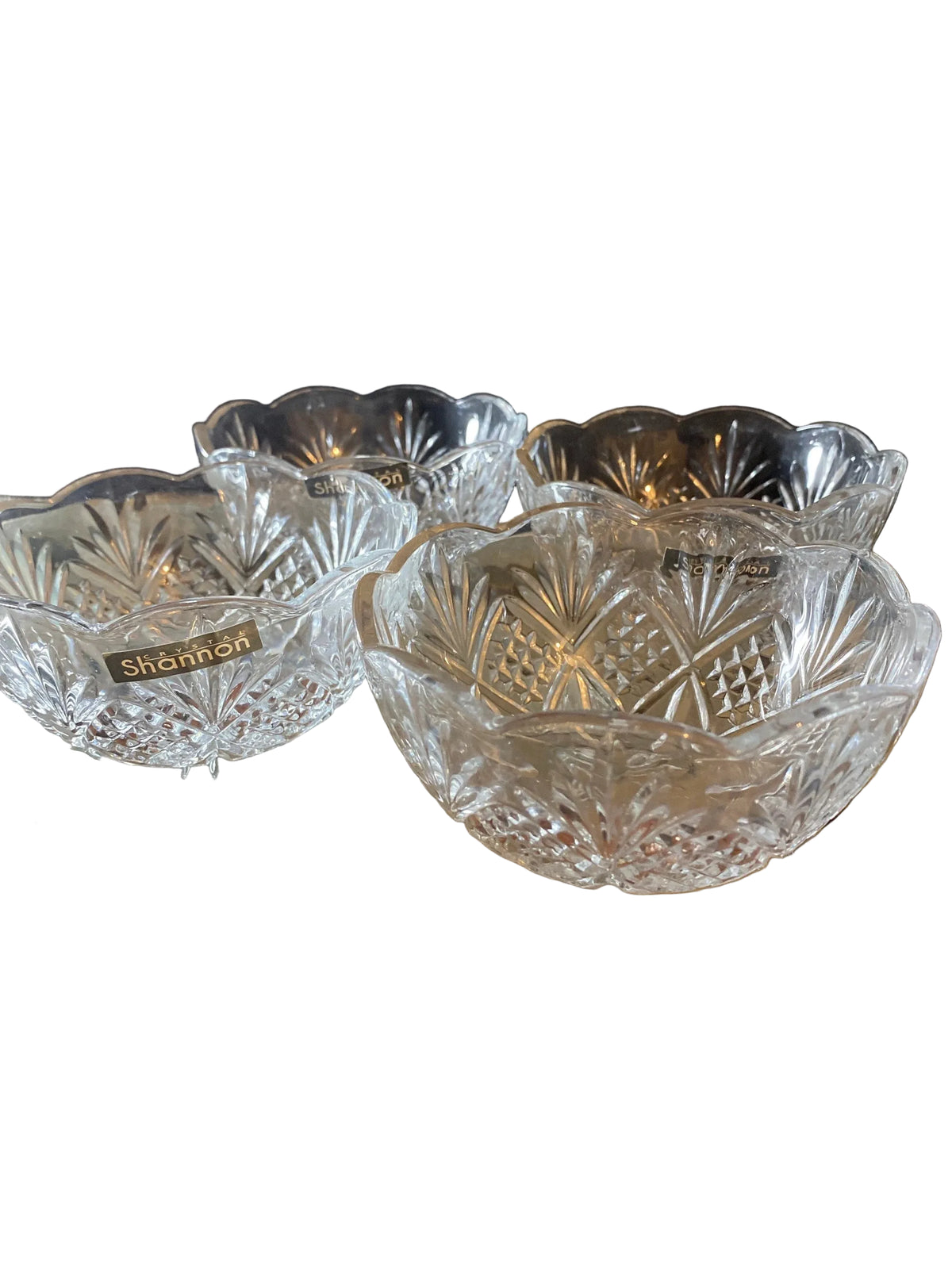 Shannon Crystal Small Scallop Bowl