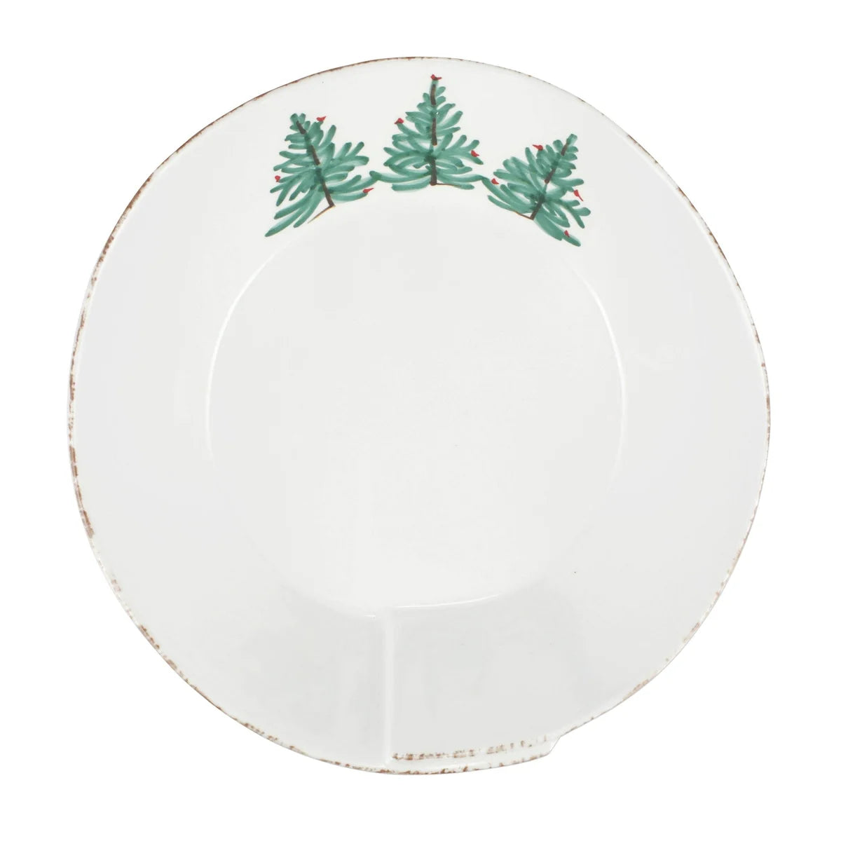 Vietri Lastra Holiday MELAMINE Serving Bowl