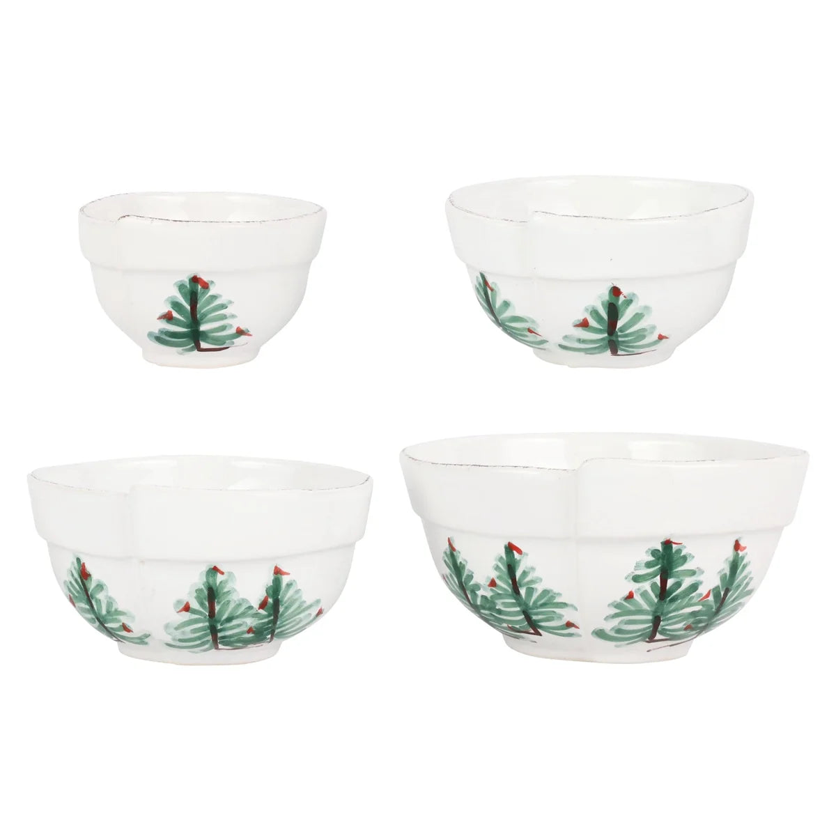 Vietri Lastra Holiday Prep Bowls S/4