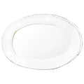 Vietri Lastra White Oval Platter