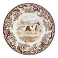 Spode Woodland Painted Horse Dinner Plate