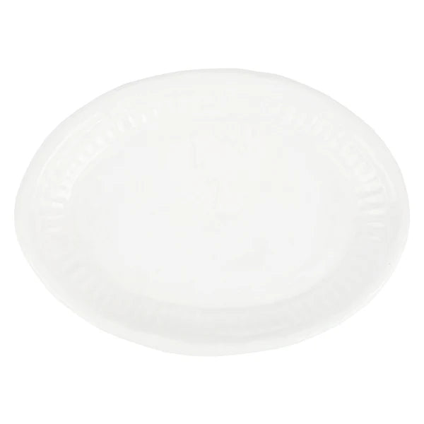 Vietri Pietra Serena large oval platteer