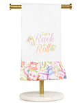 Let's Rack and Roll Hand Towel