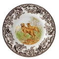 Spode Woodland Golden Retriever Dinner Plate