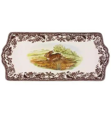 Spode Woodland Bunny Sandwich Tray