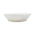 Vietri Lastra White Med Shallow Serving Bowl