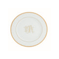 Pickard Signiture monogram dessert plate