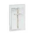 Silver Cross Acrylic Plaque