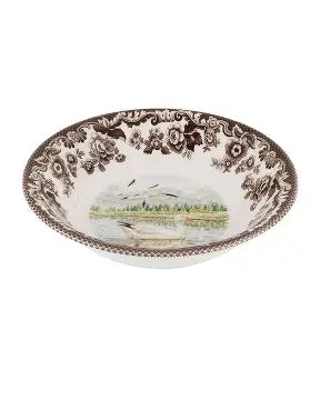 Spode Woodland Snow Goose Cereal Bowl