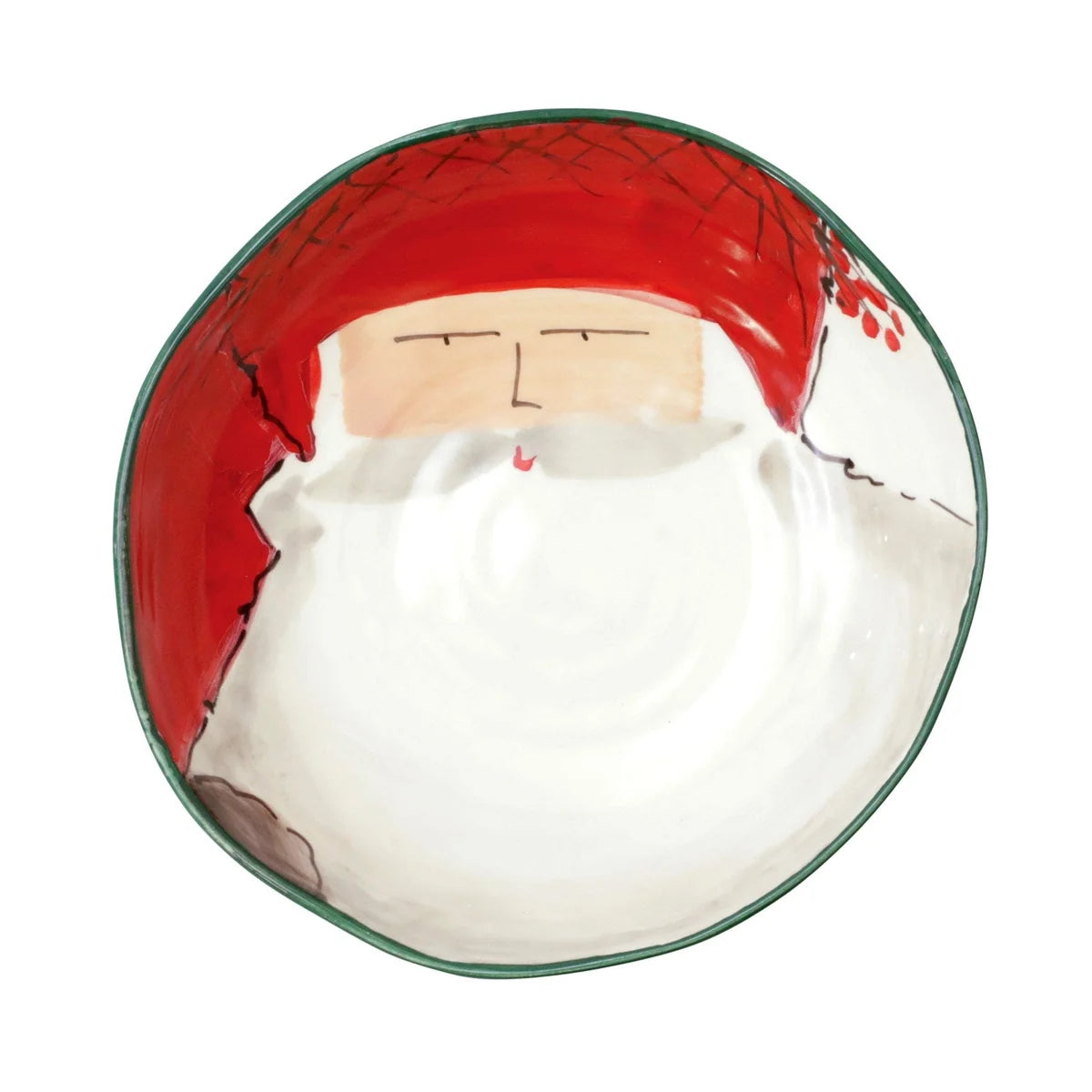 Vietri Old St. Nick Pasta Bowl