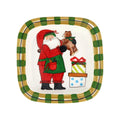 Vietri Old St. Nick Small Rimmed Platter