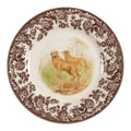 Spode Woodland Golden Retriever Salad Plate