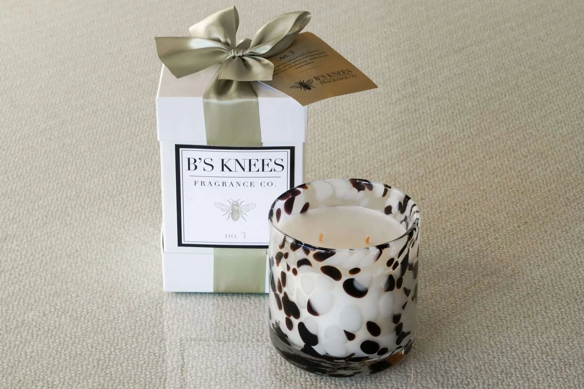 B's Knees 2-Wick Tortoise Candle - No. 3