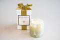 B's Knees 2-Wick Green Ombre Candle - Bamboo