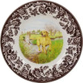 Spode Woodland Yellow Lab Dinner Plate